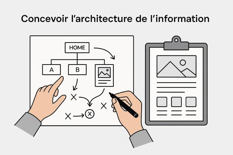 Architecture et arborescence site Web