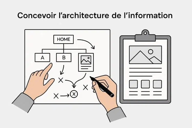 Architecture et arborescence site Web